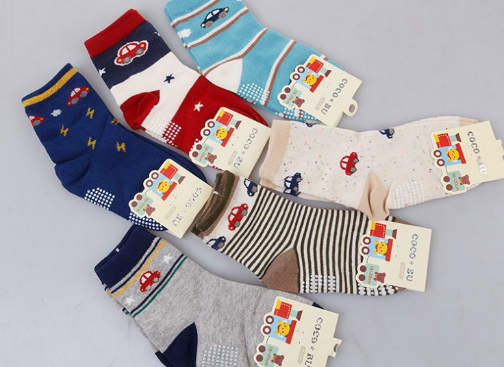 جوراب طرحدار بچگانه COCO BU