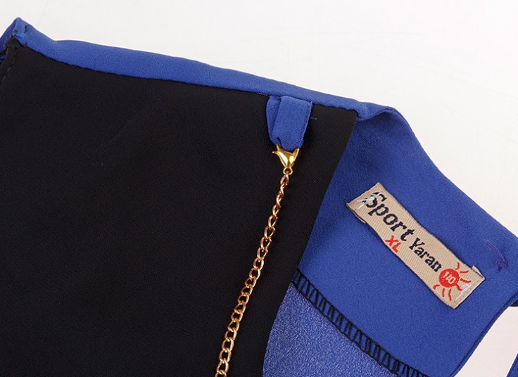 تاپ حریر کرپ زنانه Bicolor