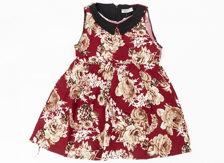 سارافون بچگانه یقه دار