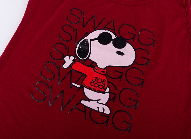ست تاپ و شلوارک Snoopy