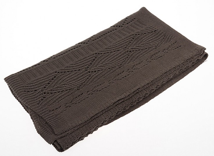 شال بافت زمستانی Knitted Rhombus