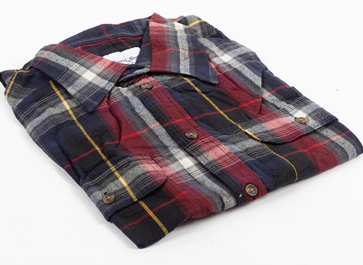 پیراهن پشمی چهار خانه