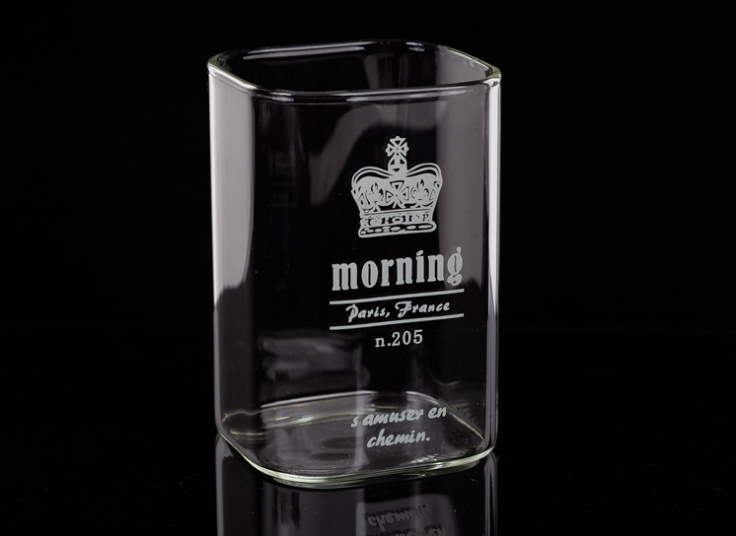 نیم لیوان پیرکس مربعی