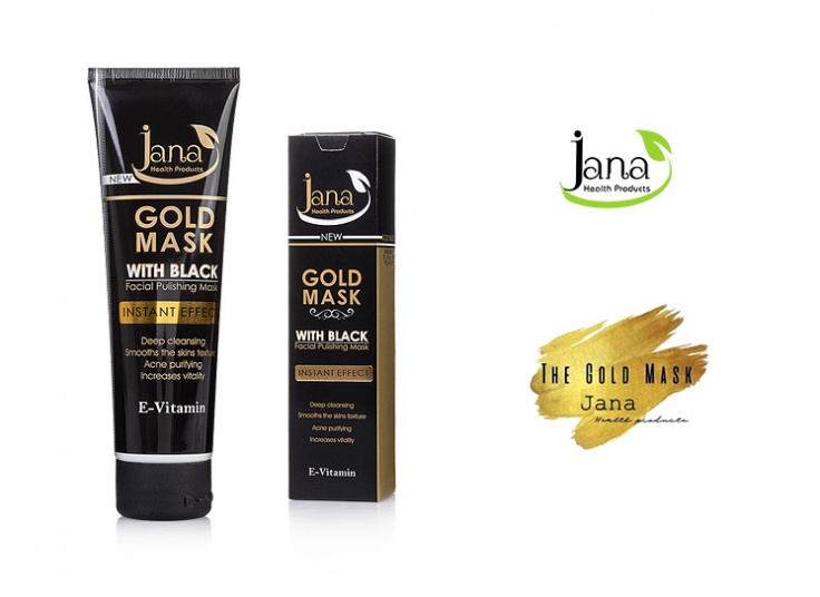 ماسک صورت طلا Jana
