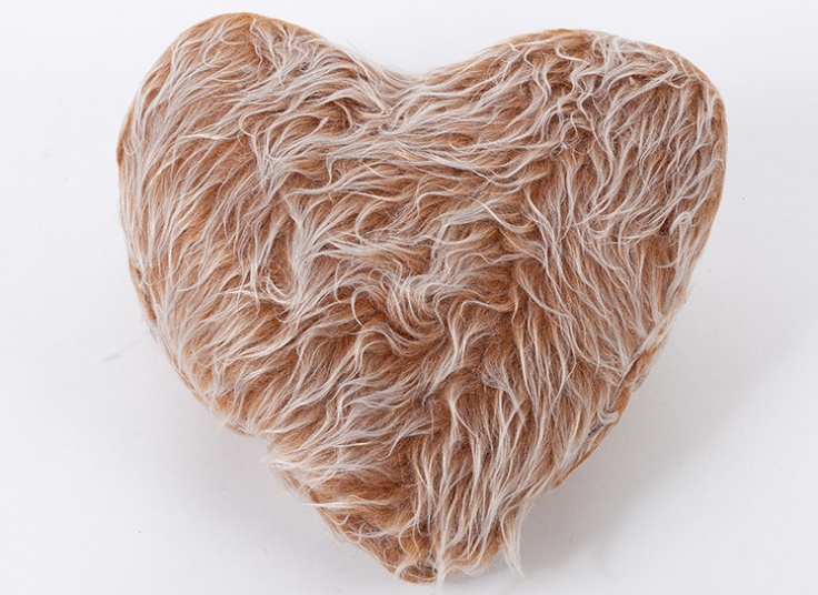 کوسن طرح قلب پولیشی