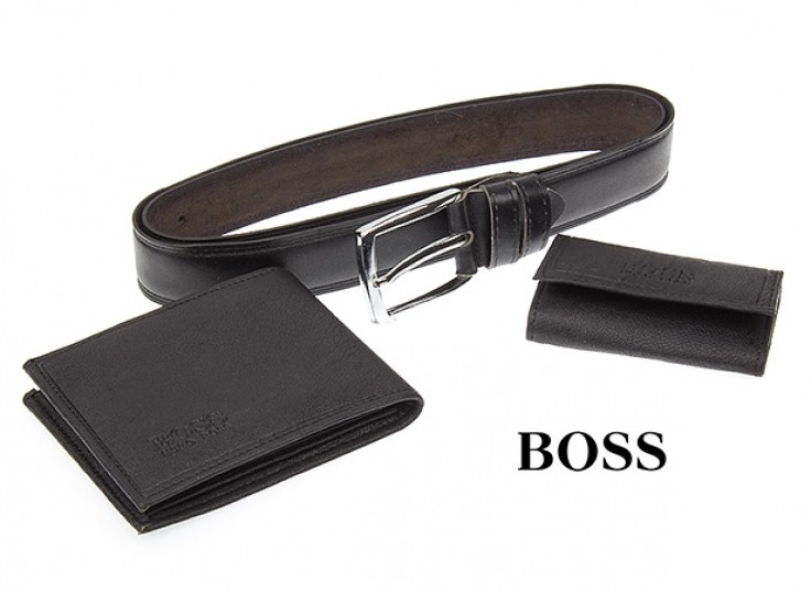 ست کادویی چرمی BOSS