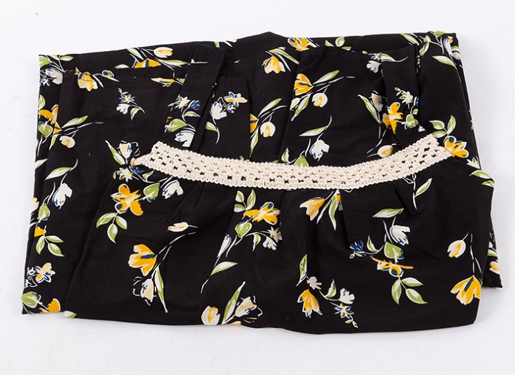 پیراهن نخی طرحدار