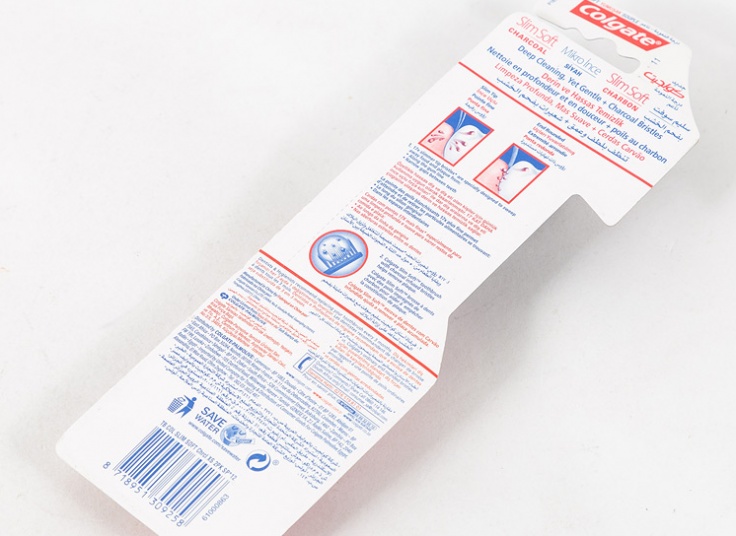 مسواک زغالی دوقلو Colgate