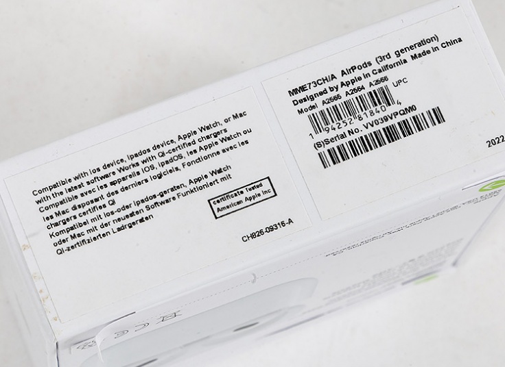 هدفون بی سیم AirPods 3rd generation