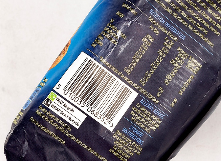 بیسکوییت کوکی شیر شکلاتی Foxs