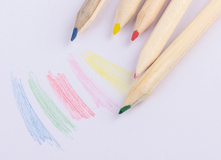 مداد رنگی جعبه چوبی Huifeng