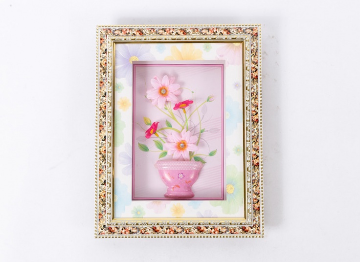 قاب دکوراتیو طرح گل