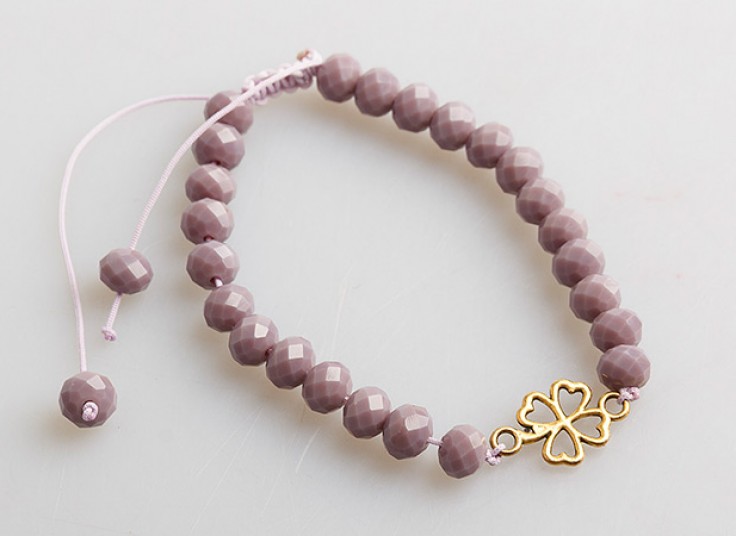 دستبند کریستالی Plaque