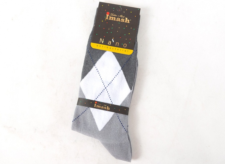 جوراب ساقدار مردانه imash طرح اسکاچ