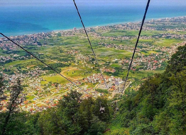 تور نمک‌آبرود و ساحل متل قو تابان پرواز آسیا
