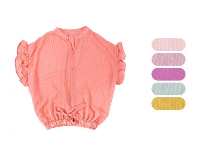 شومیز حریر آستین دالبری