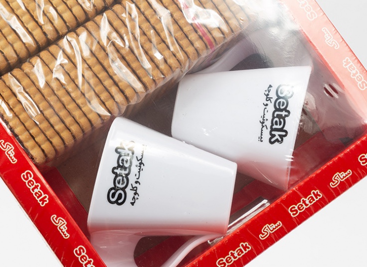 بیسکوئیت Setak طرح سنین