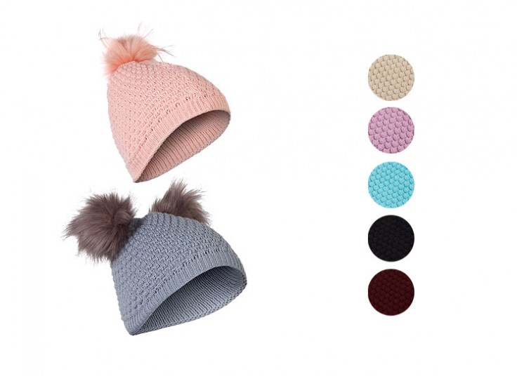 کلاه بافت Poom Poom