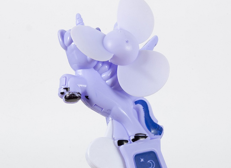 پنکه دستی فانتزی یونیکورن