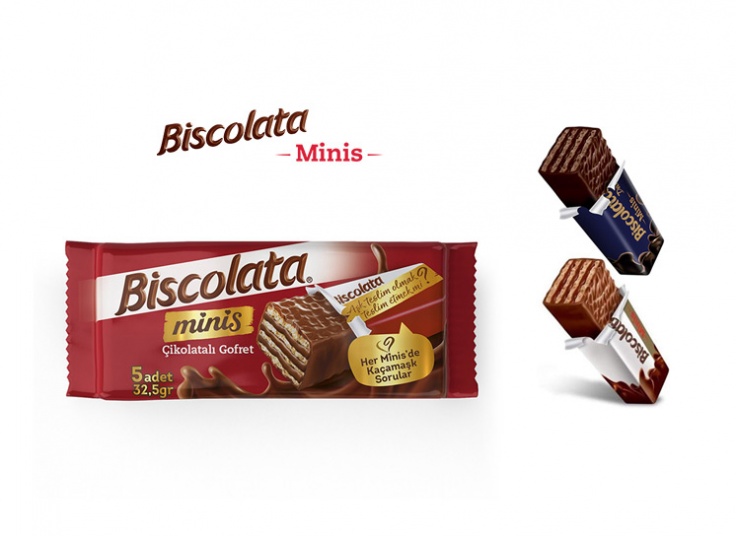 ویفر Biscolata Mini