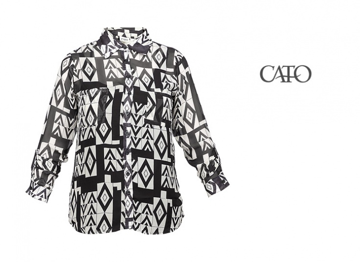 شومیز حریر CATO