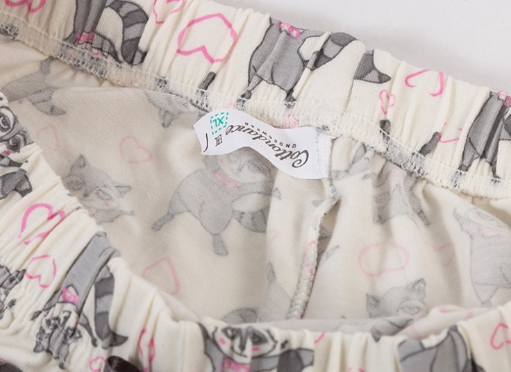 شلوارک زنانه طرح راکون