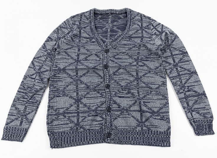 ژاکت بافت طرحدار مردانه