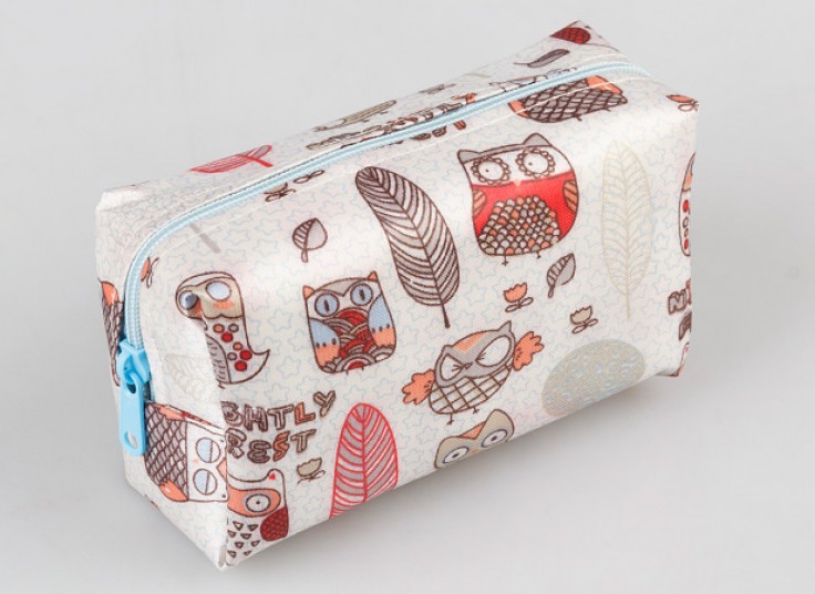 کیف لوازم آرایش طرح جغد