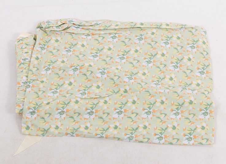 شلوار نخی گلدار PR