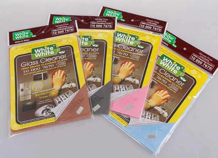 دستمال جادویی طرح White and white