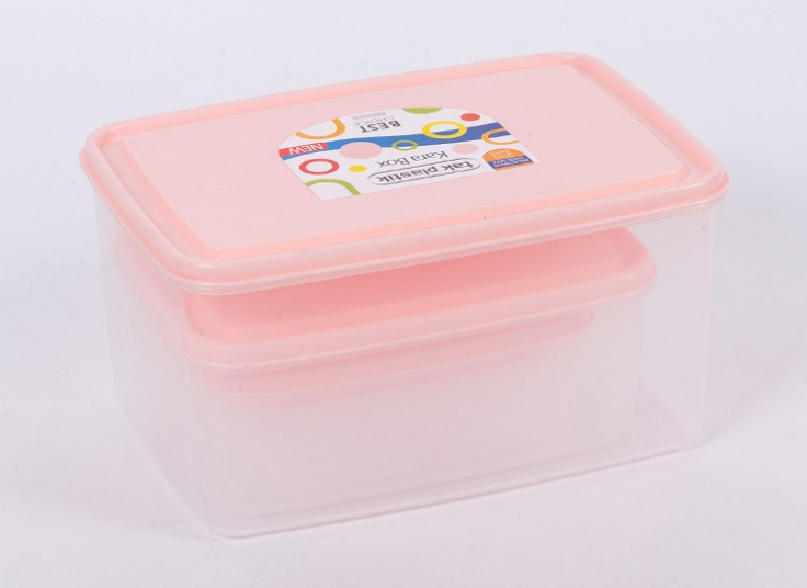 ظروف فریزری 4 تکه Kara Box تک پلاستیک