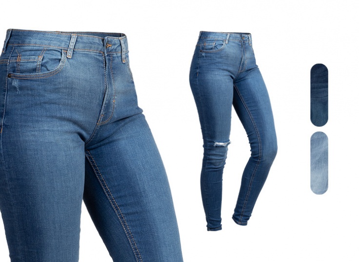 شلوار جین طرح Bershka