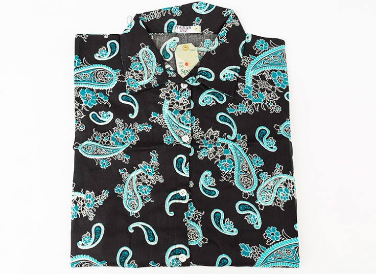 تاپ نخی آستین کلاغی