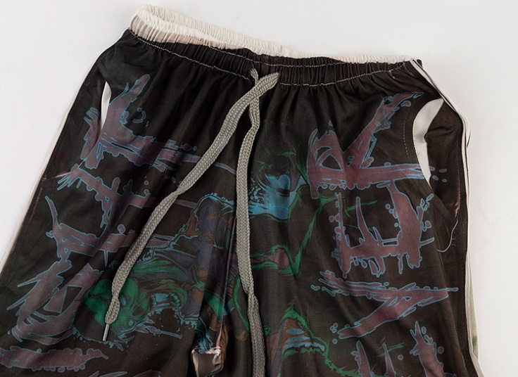 رکابی و شلوارک مردانه طرح‌دار Kian ersi