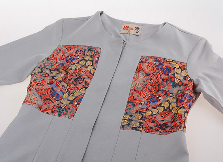 مانتو کرپ طرح سنتی