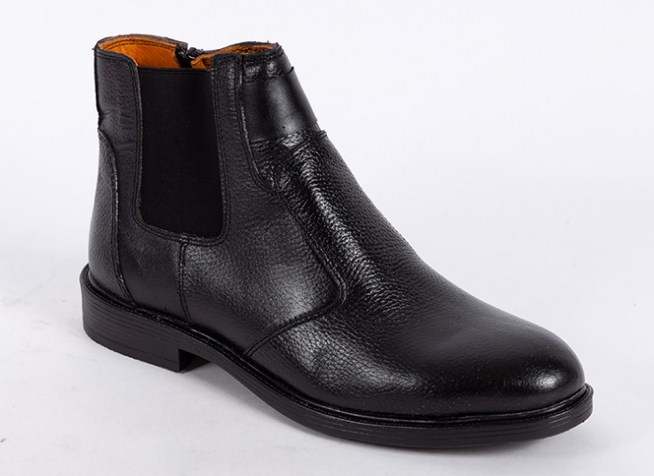 نیم بوت مردانه چرم 