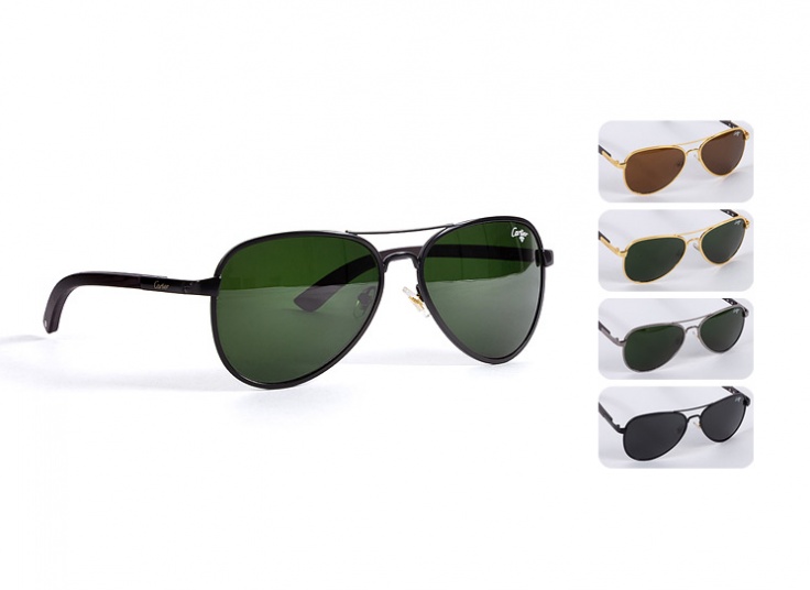 عینک آفتابی طرح Cartier