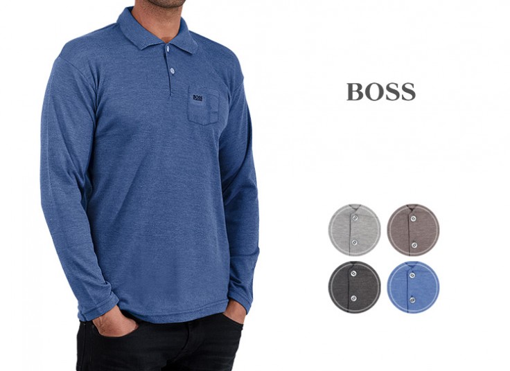 پولوشرت مردانه طرح BOSS