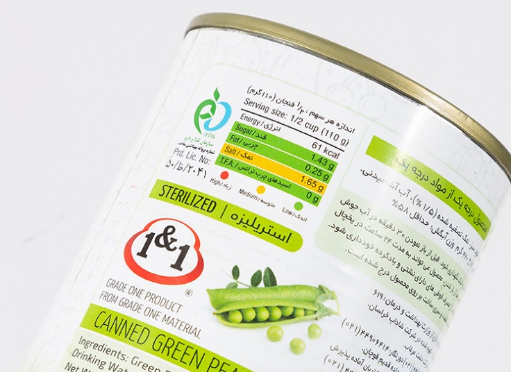 انواع کنسرو یک و یک