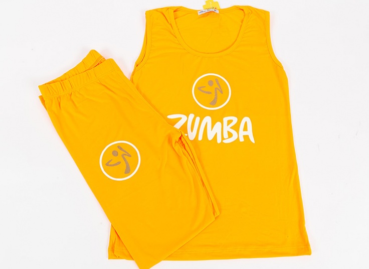 تاپ و شلوار طرح ZUMBA