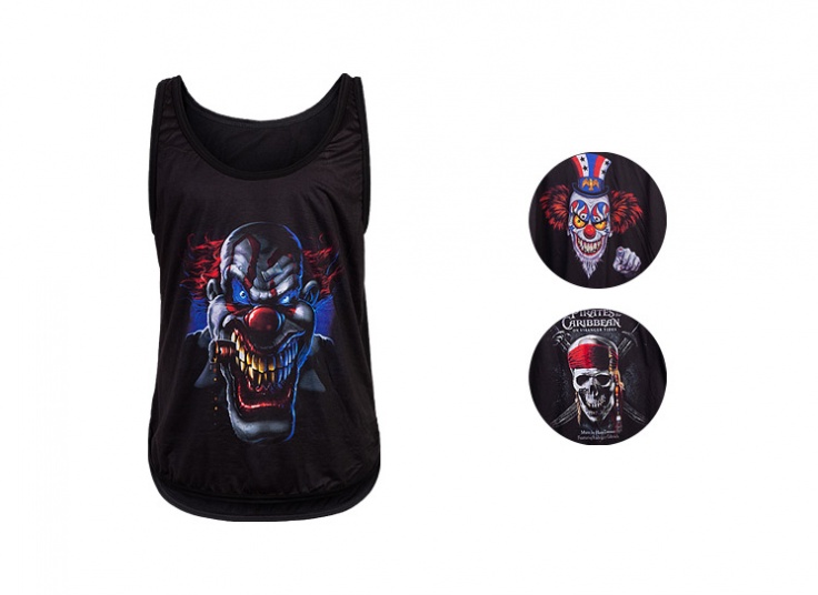 رکابی مردانه طرحدار