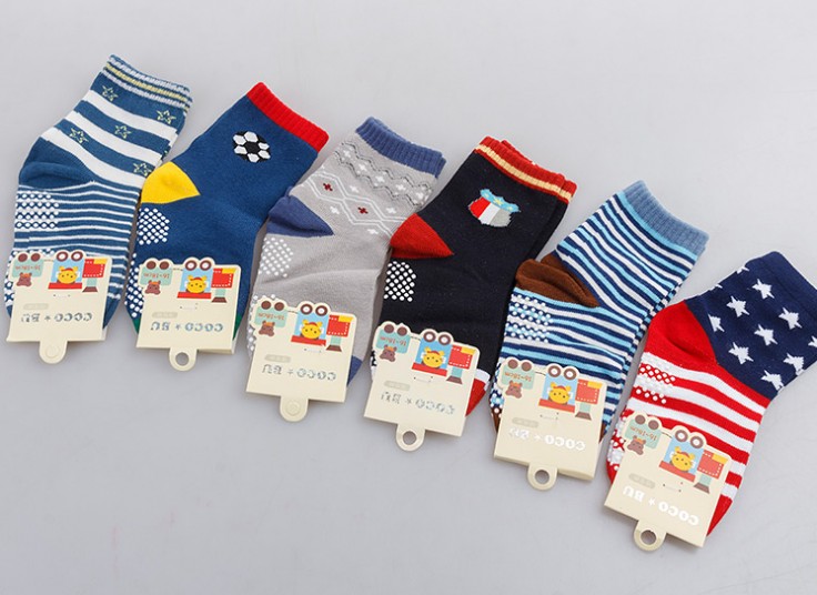 جوراب طرحدار بچگانه COCO BU