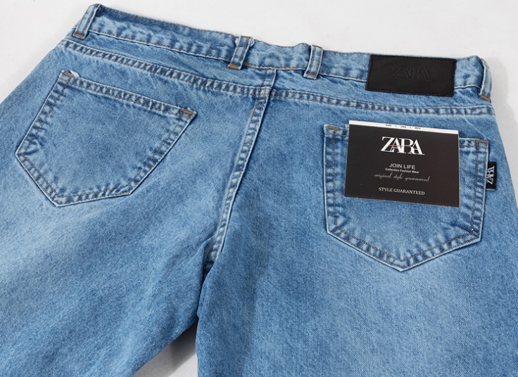 شلوار جین مام استایل مردانه طرح Zara