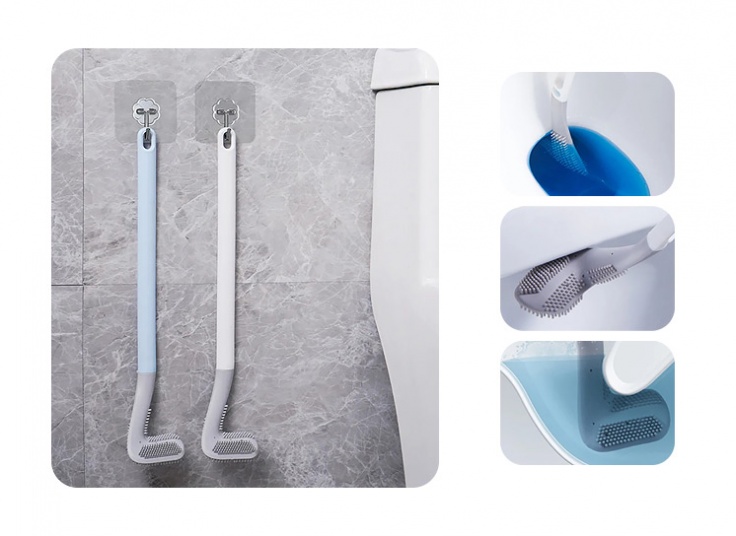 برس سیلیکونی توالت