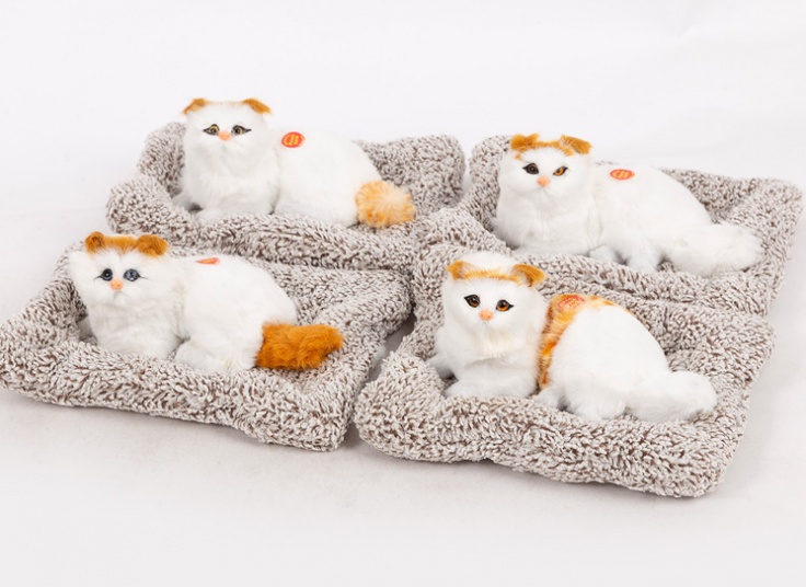 عروسک گربه بالشتی صدادار