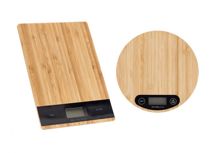 ترازو آشپزخانه بامبو