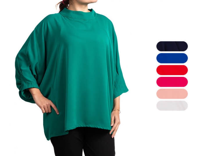 شومیز زنانه آستین کیمونو