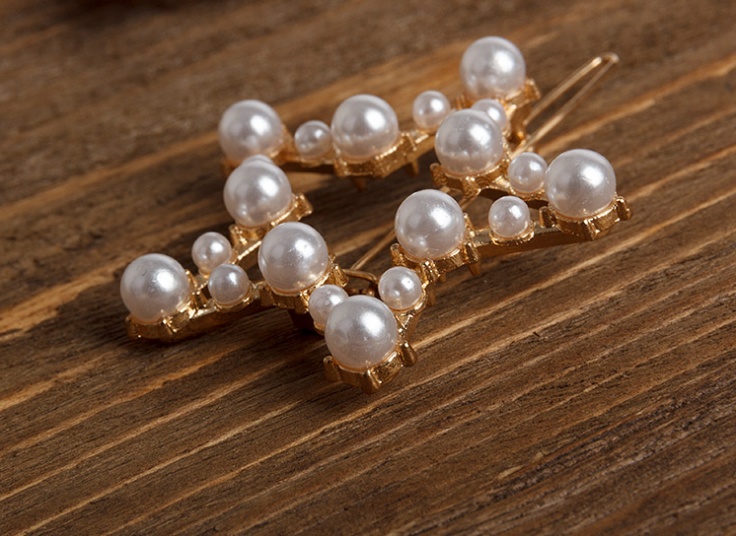 گیره مو مرواریدی