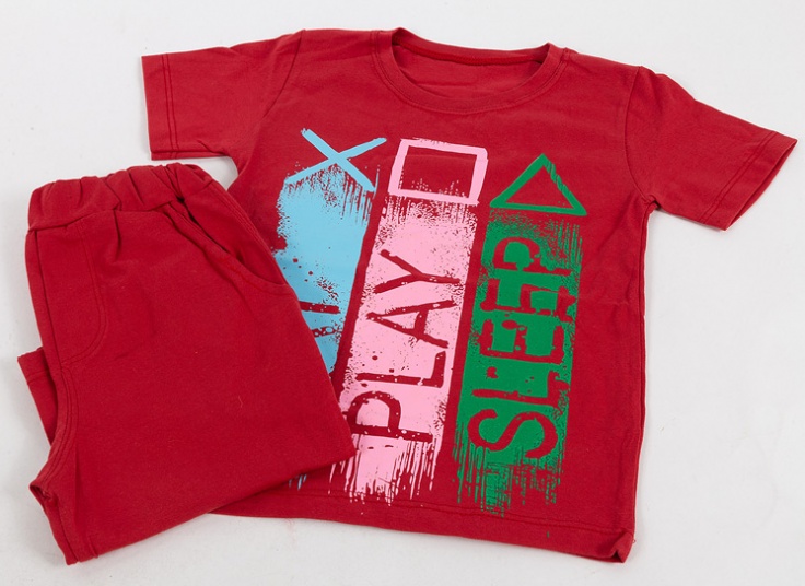 تیشرت شلوارک بچگانه طرح Ps