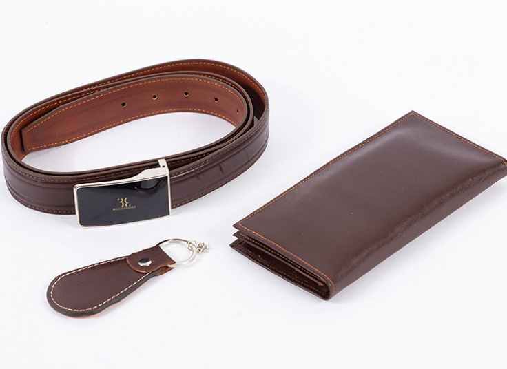 ست هدیه چرم مردانه